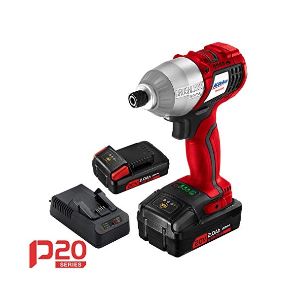 Acdelco P20 series 20V BRUSHLESS 1/4" Impact Driver w/ ETC ARI20101B - main